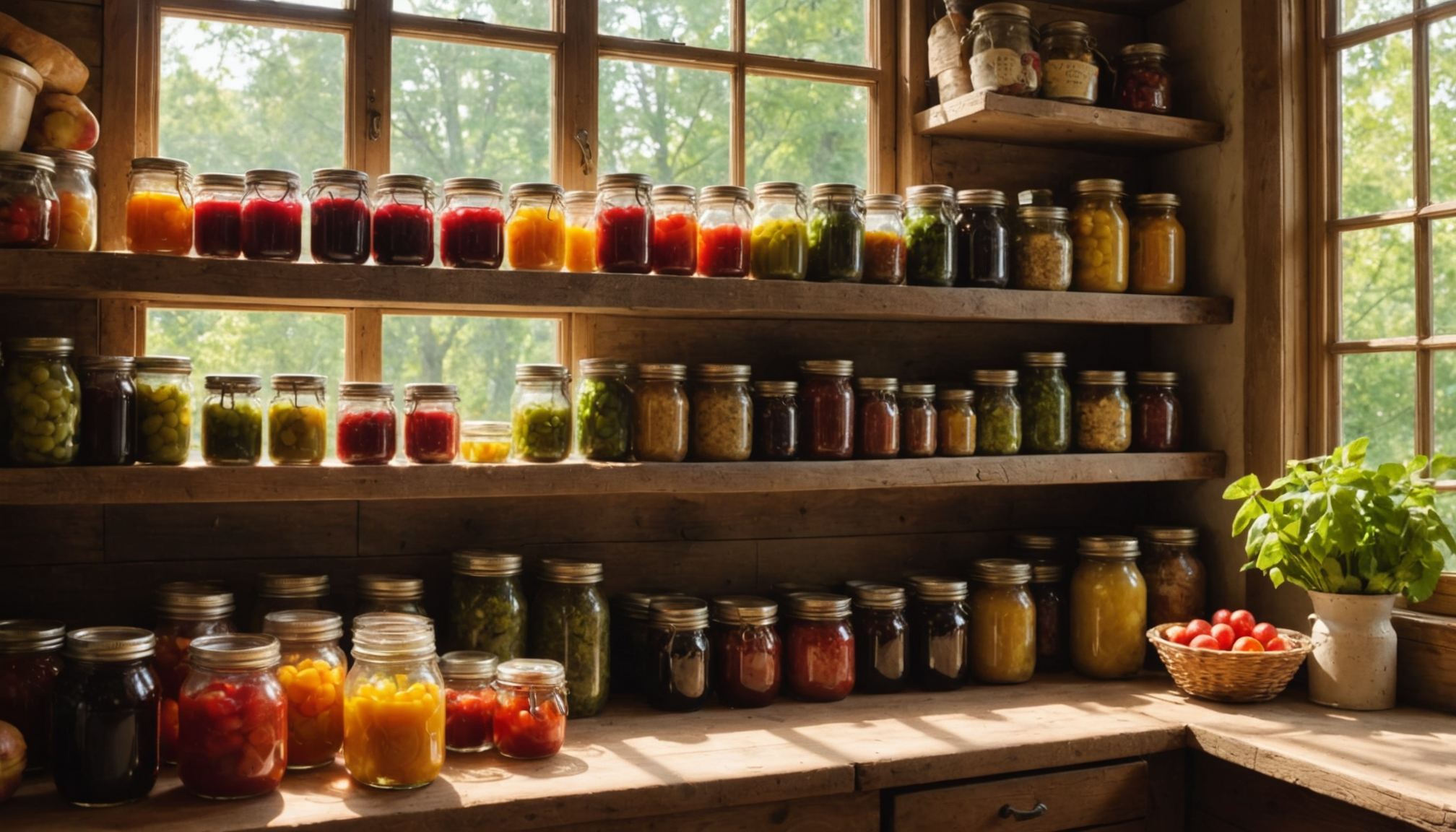 Early adventist food storage