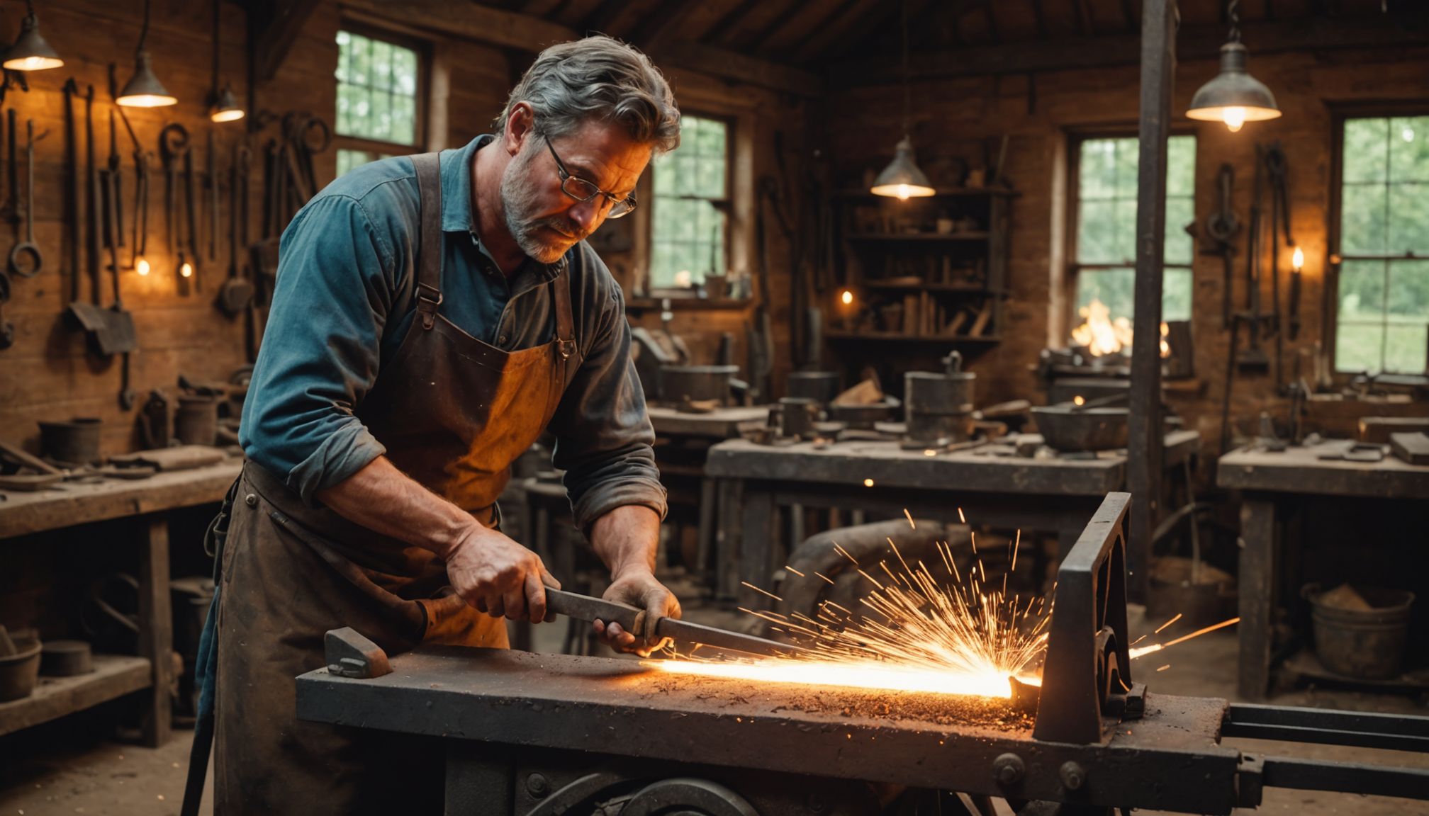 Early adventist metal working