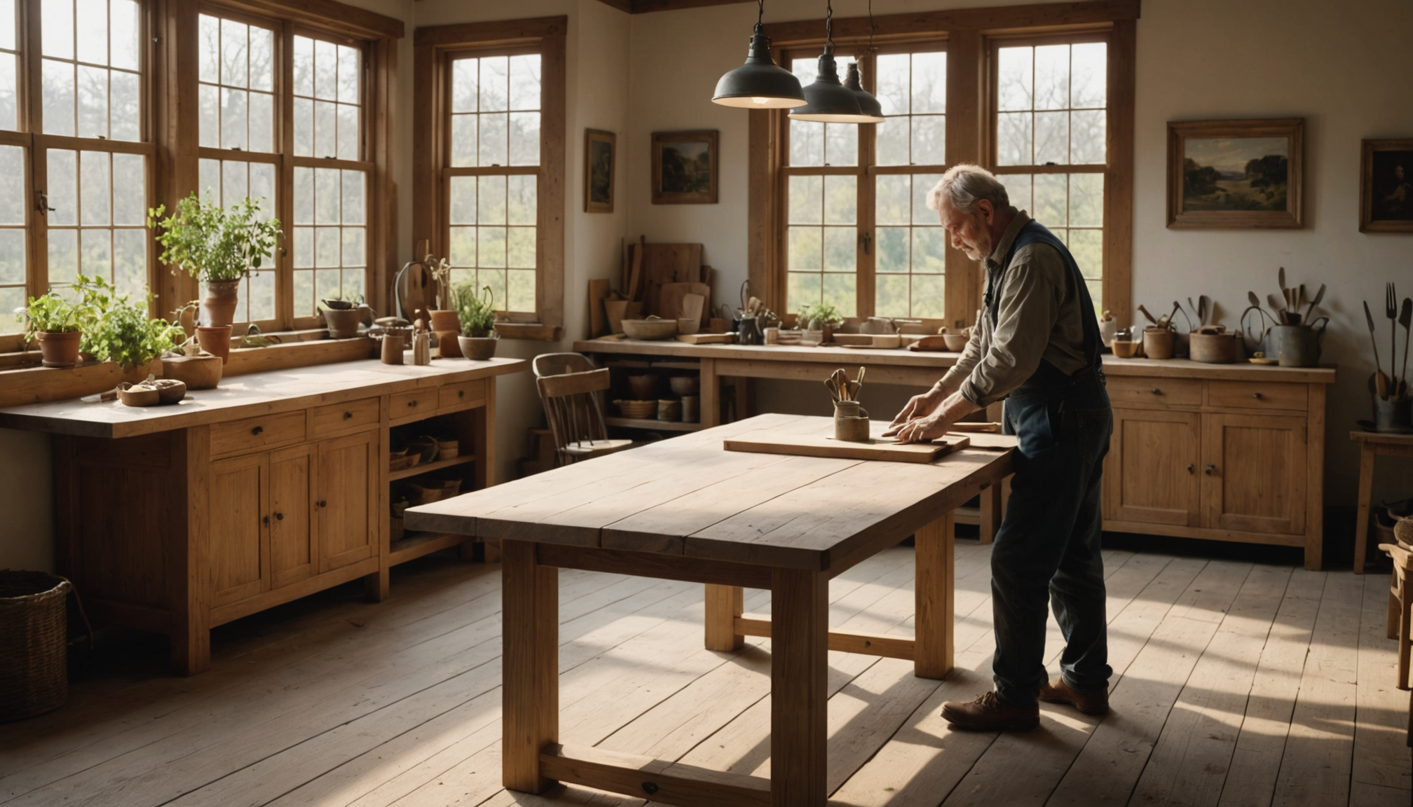 Pioneer adventist furniture making