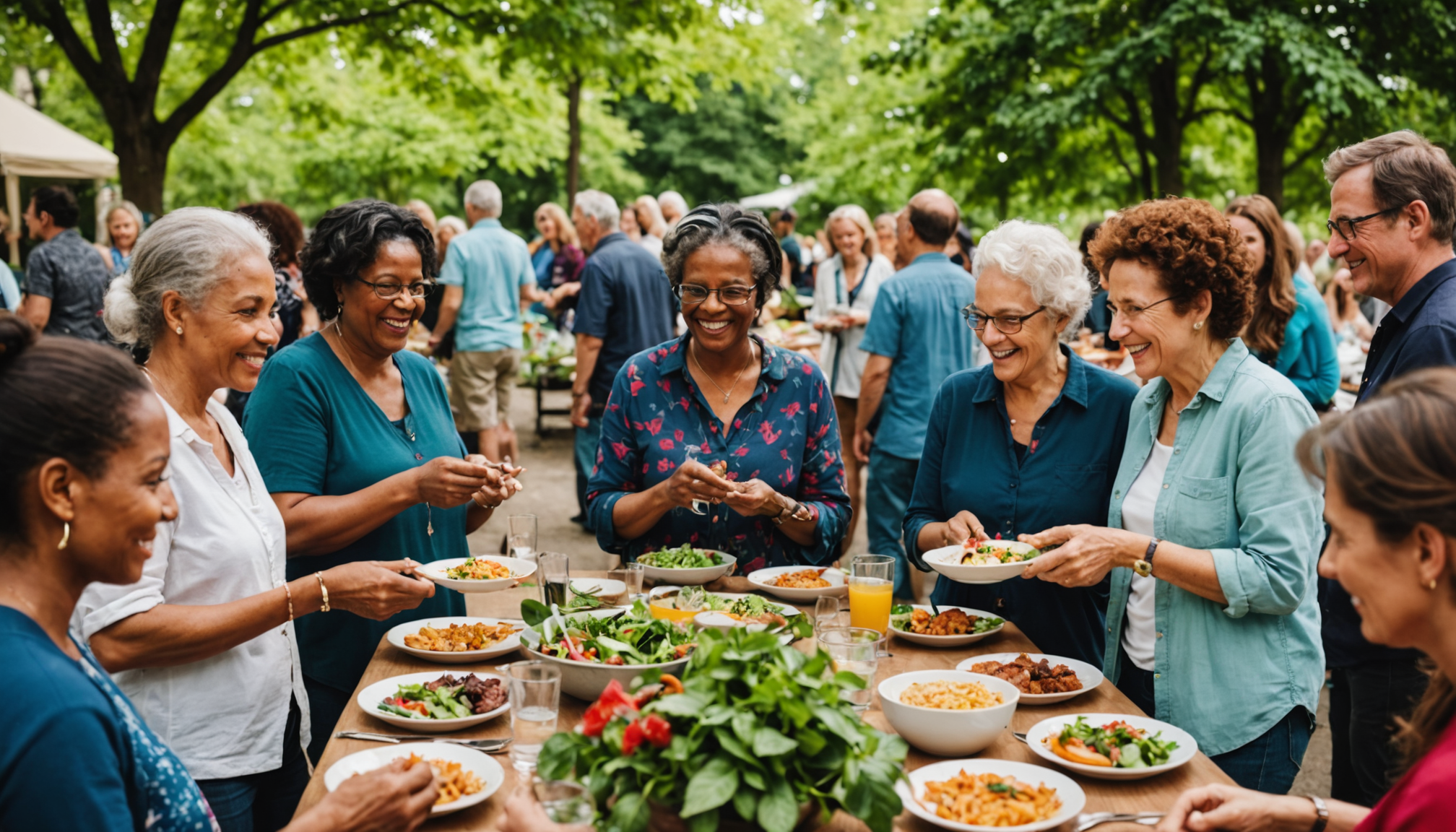 Building community support for healthy living