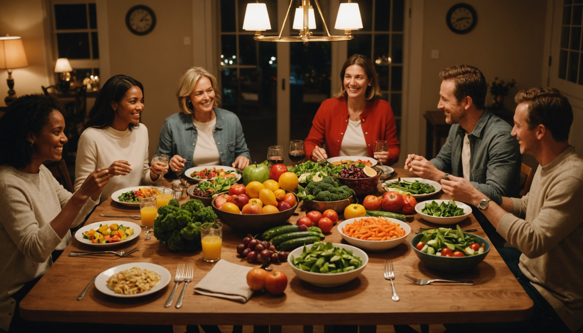 Role of family in maintaining healthy habits