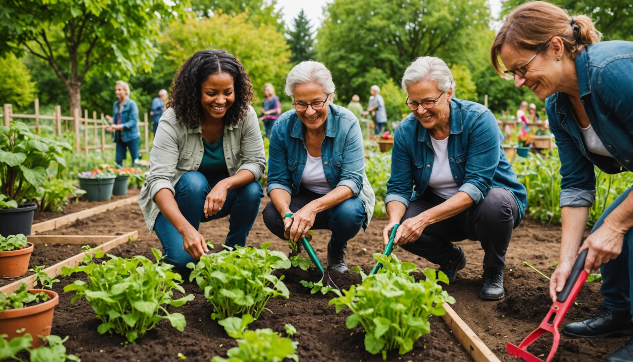 The benefits of gardening for health