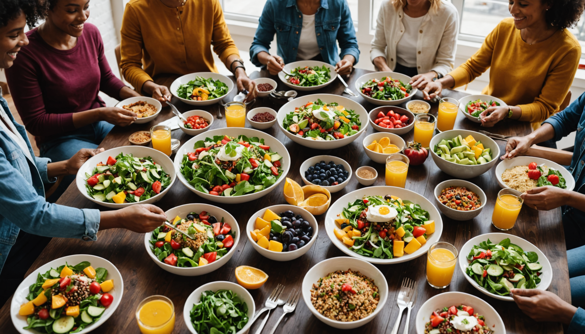 Nutrition classes for Adventist communities