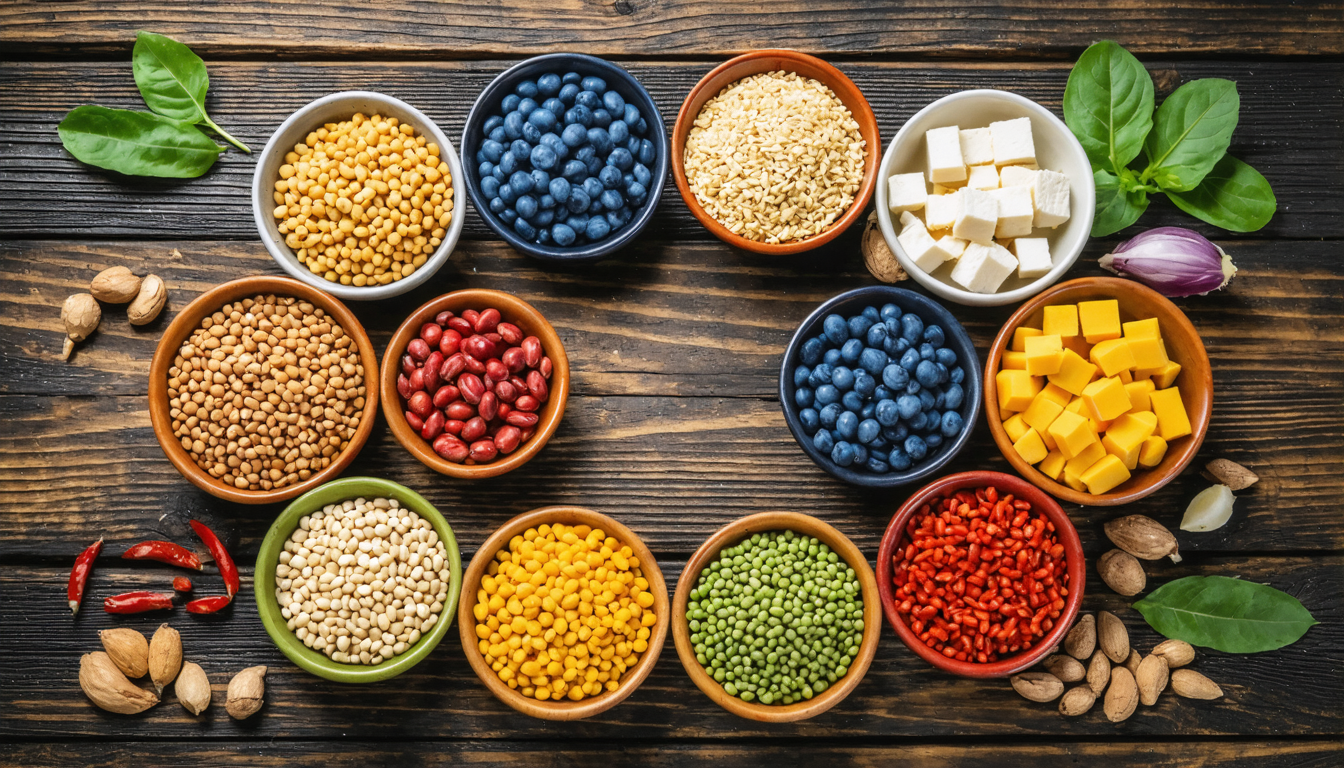 Guidelines for a balanced vegetarian diet